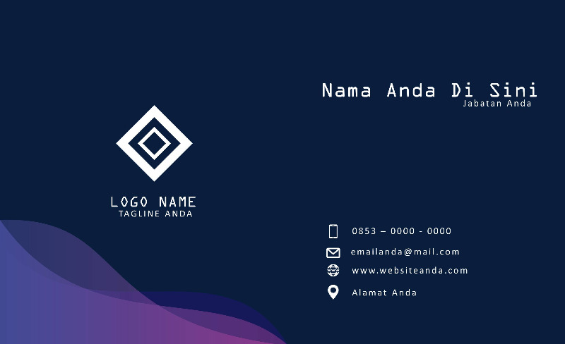 Desain Kartu Nama