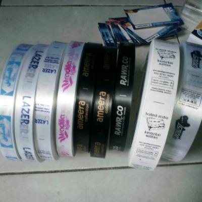 Label Satin Roll
