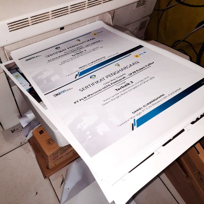 Cetak Laser 3-5 lembar