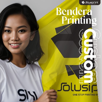 Bendera Sublim Press + Jahit