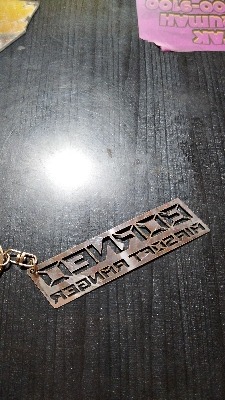name plat stainless