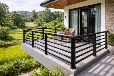 Pagar Balkon Minimalis