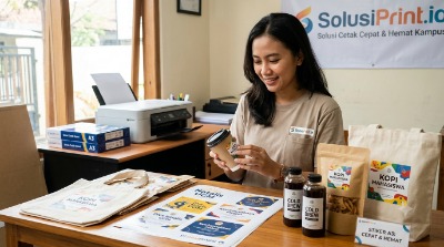 Stiker A3 untuk kebutuhan kampus
