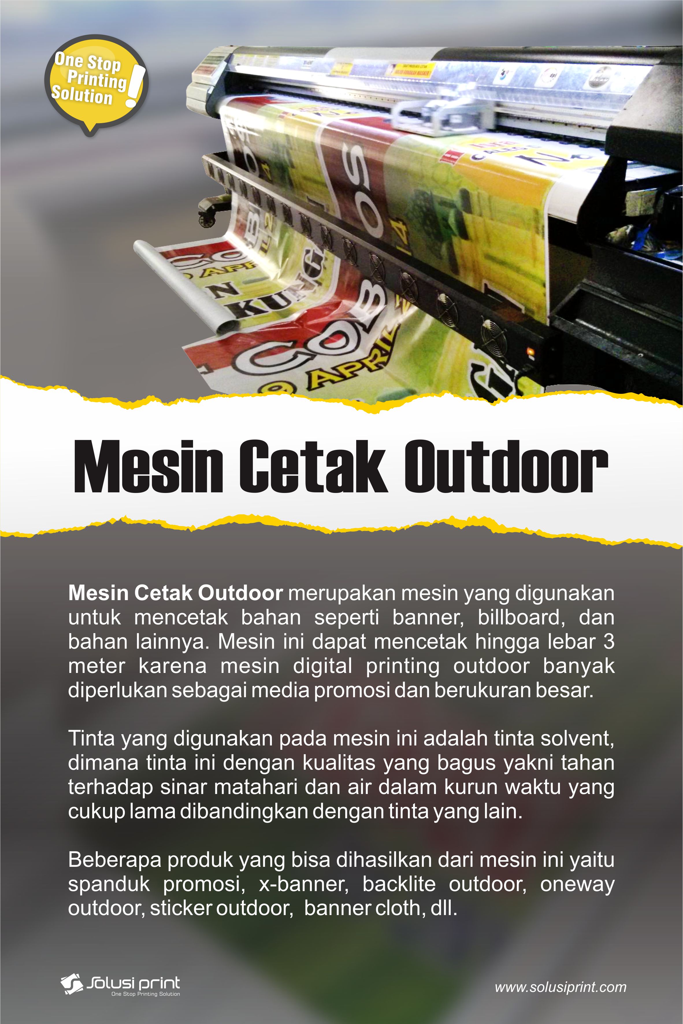 Mesin cetak outdoor Icontek